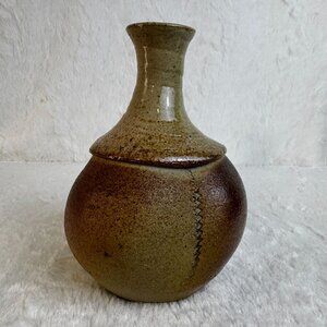 Artisan Studio Ceramic Clay Pottery Bud Vase Signed Jackie Brown 95'
